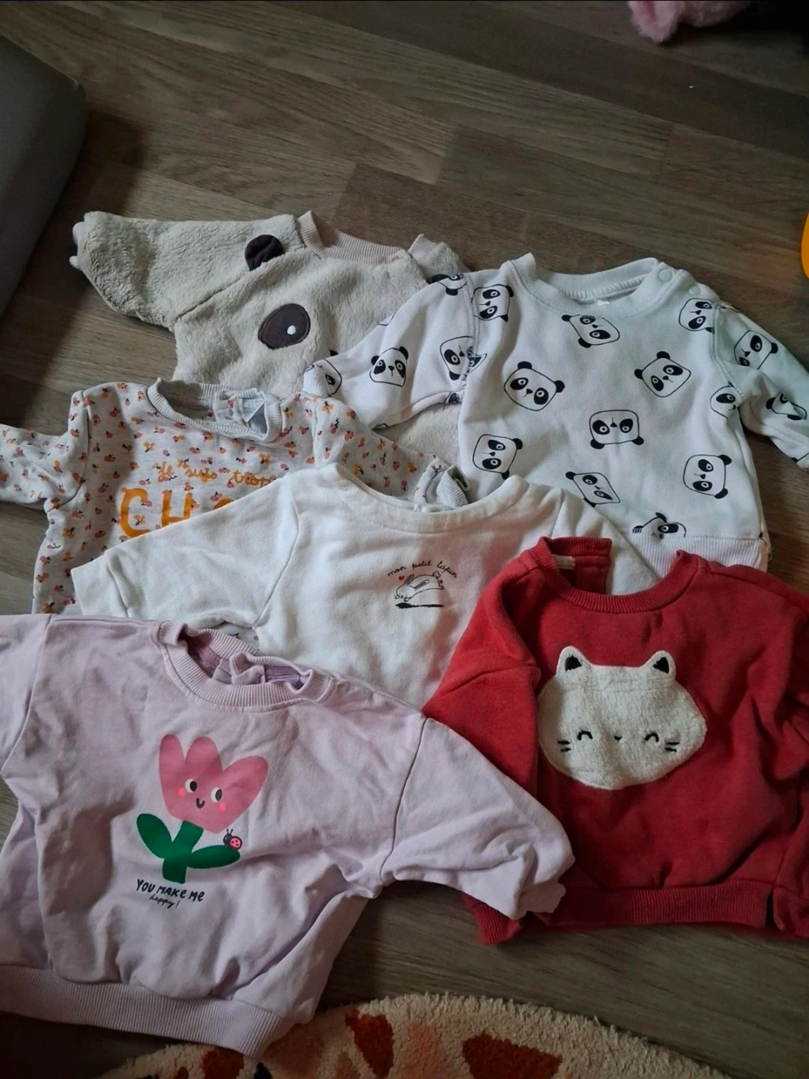 Lot pull 3 mois 